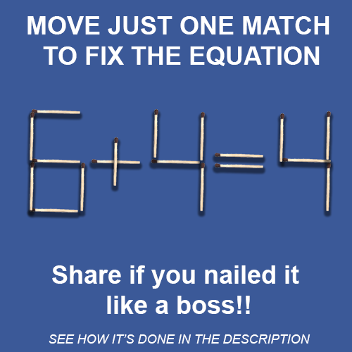 Fix the equation