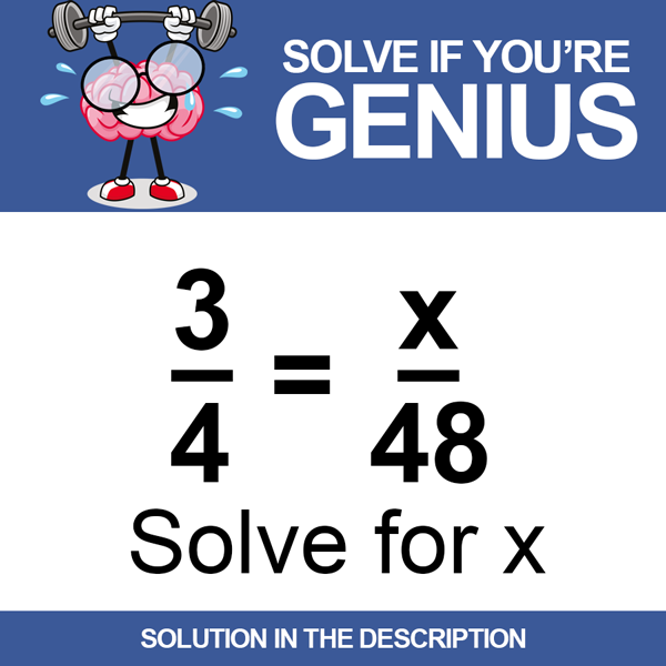 Solve X