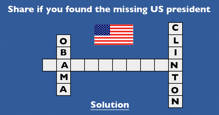 Find the missing  US President